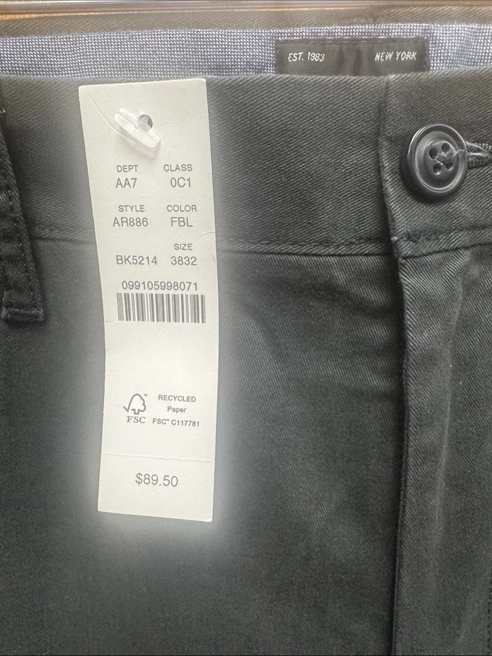 J.Crew 770 Straight Stretch